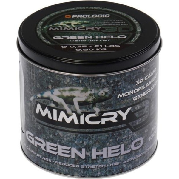 Fir monofilament Prologic Mimicry green helo 1000m