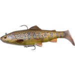 Shad Savage Gear 4D Trout Rattle Dark Brown Trout