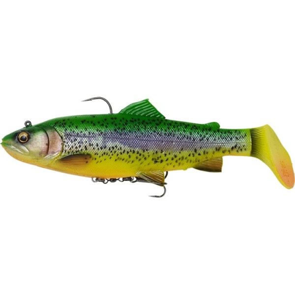Shad Savage Gear 4D Trout Rattle Shad Firetrout