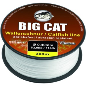 Fir Cormoran Big Cat 8-Braid Line Catfish, White