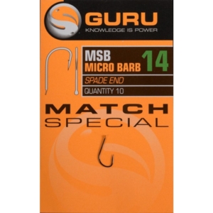 Carlige Guru MSB Micro Barb, 10buc/plic