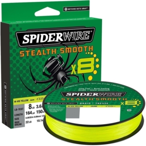 Fir Textil Spiderwire Stealth Smooth X8, Galben, 150m