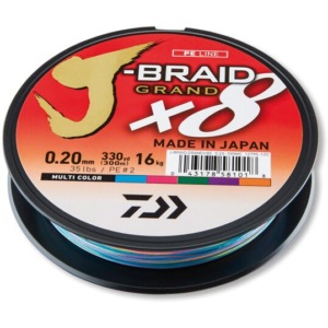 Fir Daiwa J-Braid Grand X8, Multicolor