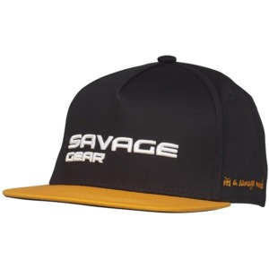Sapca Savage Gear Flat Peak 3D Logo