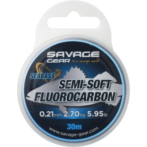 Fir Savage Gear Semi-Soft Fluorocarbon Seabass