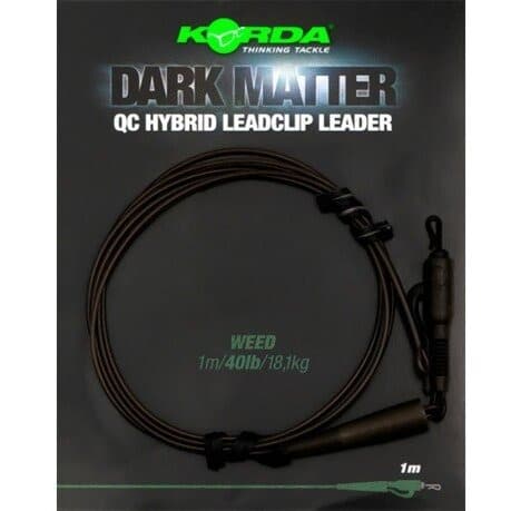 Montura Korda Hybrid QC Lead Clip, Weed, 18.1kg, 1m