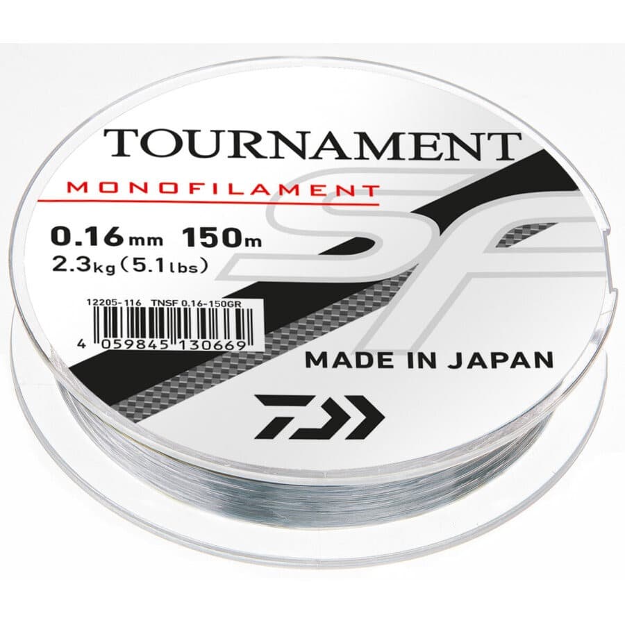 Fir Monofilament Daiwa Tournament SF, Grey, 300m