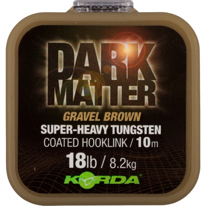 Fir Korda Dark Matter Super-Heavy Tungsten Coated Gravel Brown, 11.3kg, 10m
