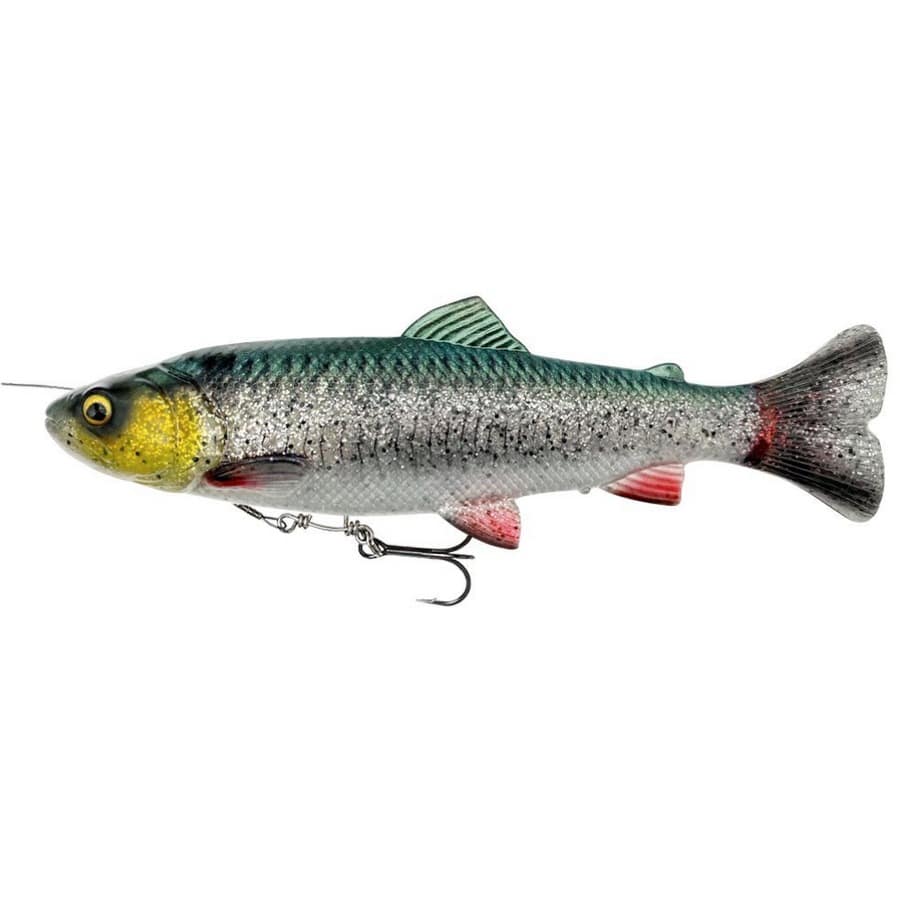 Shad Savage Gear 4D Line Thru Pulse Tail Trout, Green Silver, 16cm, 51g