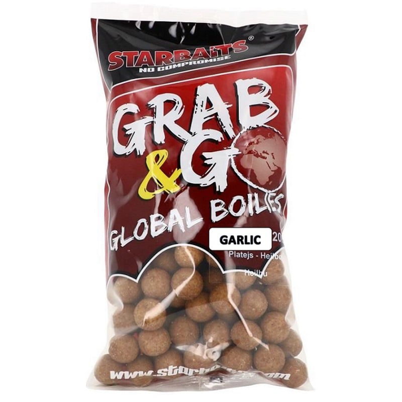Boilies Starbaits Grab & Go Global Boilies, Garlic, 1kg
