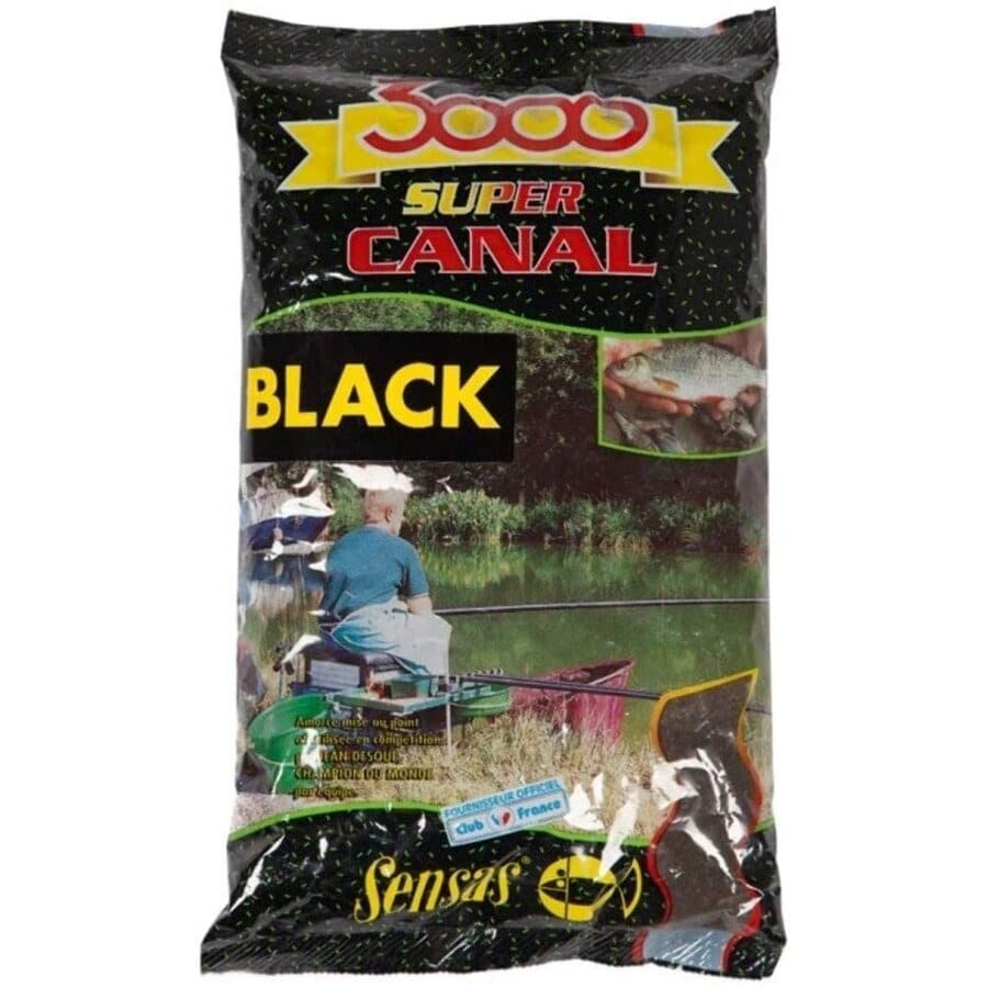 Nada Sensas 3000 Super Canal, Black, 1kg