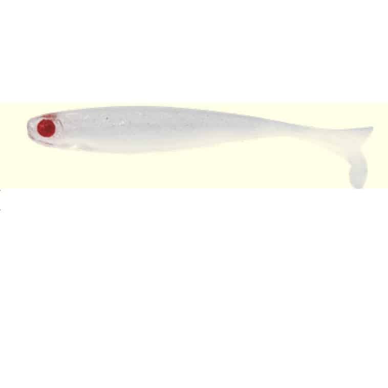 Shad Mustad Mezashi Tail Minnow Floating, Shirasu, 7.6cm, 6buc