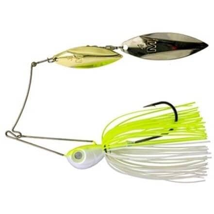 Spinnerbait Mustad Arm Lock, Chartreuse White, 7g