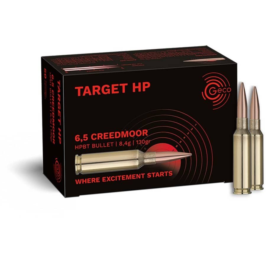 Cartuse Geco Target HP, cal.6,5X54, 20buc