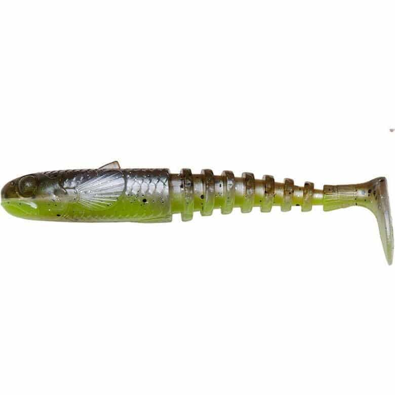 Shad Savage Gear Gobster, Green Pearl Yellow, 11.5cm, 5buc