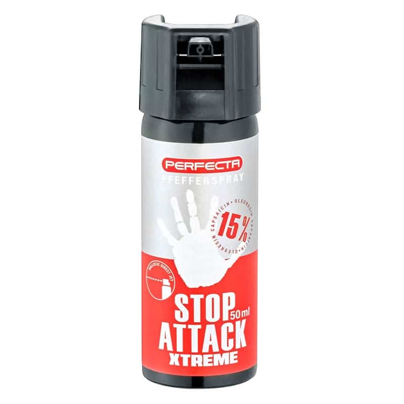 Spray Autoaparare Perfecta Stop Attack XTreme Pepper Spray, 50ml