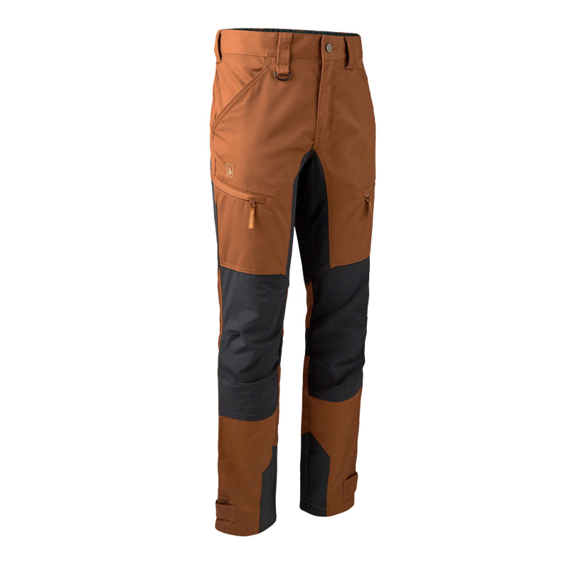 Pantaloni Deerhunter Rogaland Stretch Contrast, Burnt Orange