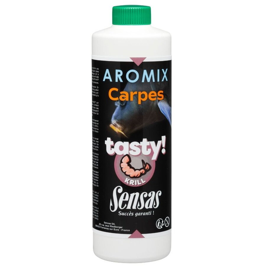 Aditiv Lichid Sensas Carp Tasty Aromix Krill 500ml