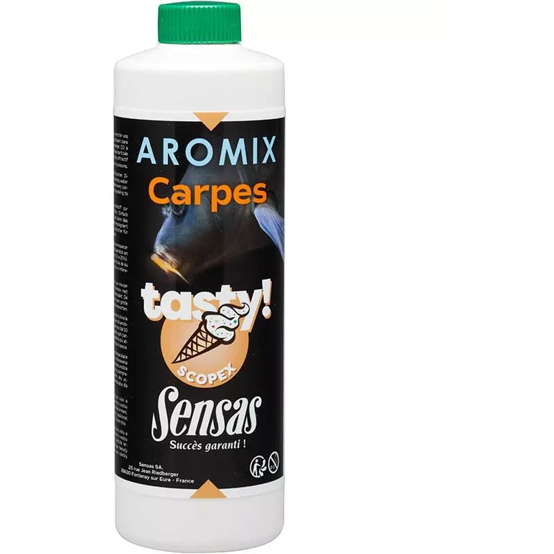 Aditiv Lichid Sensas Carp Tasty Aromix Scopex 500ml