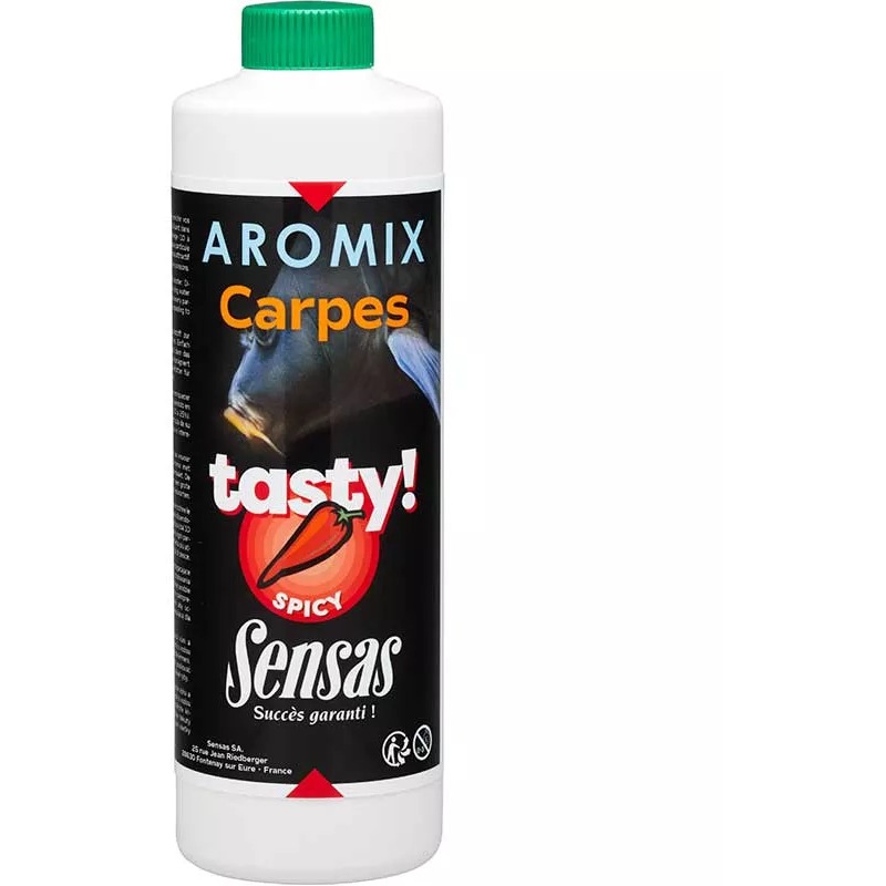 Aditiv Lichid Sensas Carp Tasty Aromix Spicy 500ml