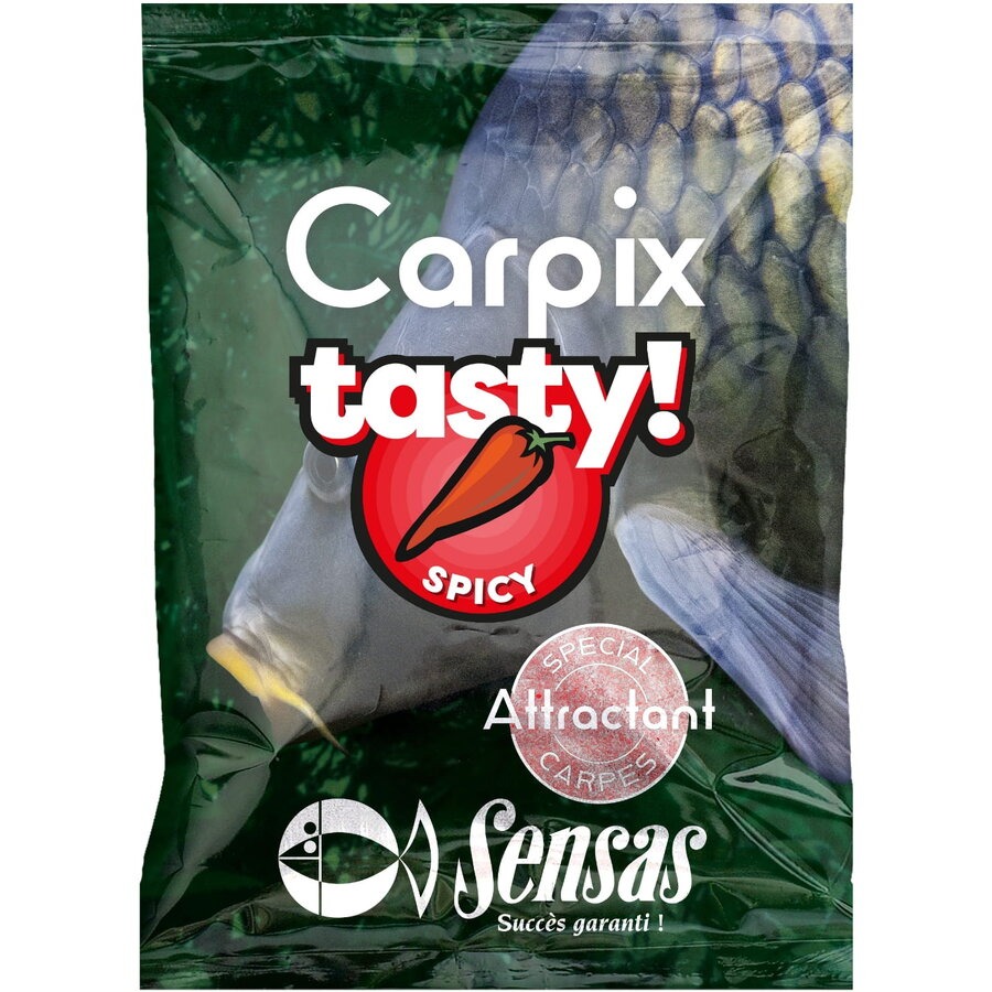 Aditiv Sensas Carp Tasty Spicy 300g