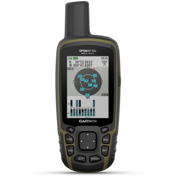 Dispozitiv portabil pentru exterior cu GPS Garmin GPSMAP 65s