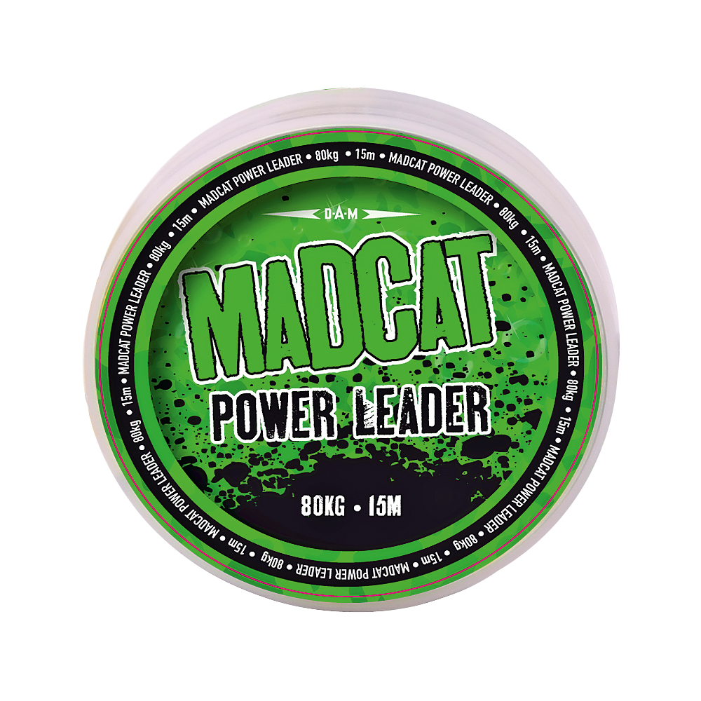 Fir Madcat Power Leader, Brown, 1mm, 15m