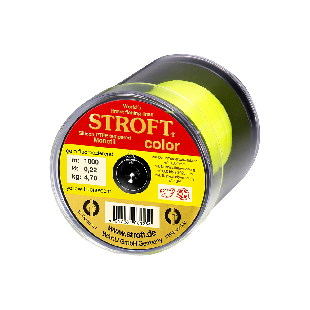 Fir Stroft Color, Galben fluorescent, 0.22mm, 1000m