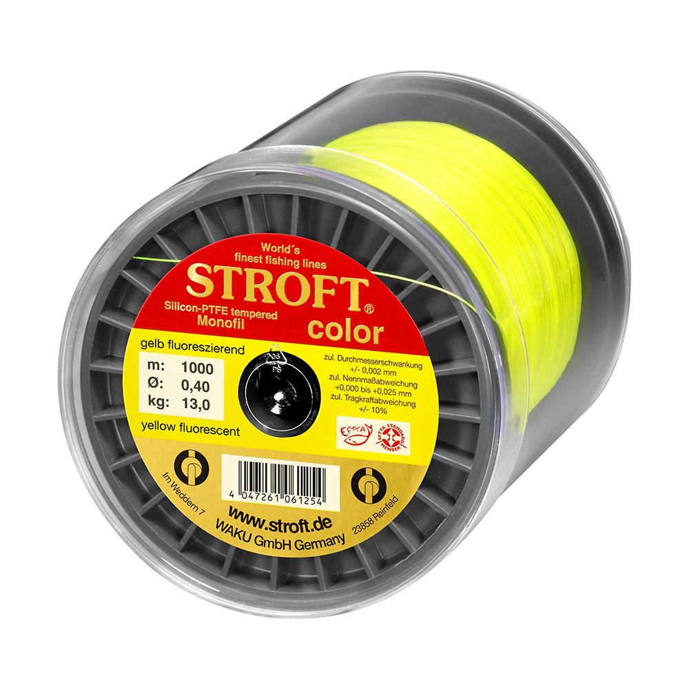 Fir Stroft Color, Galben fluorescent, 0.40mm, 1000m