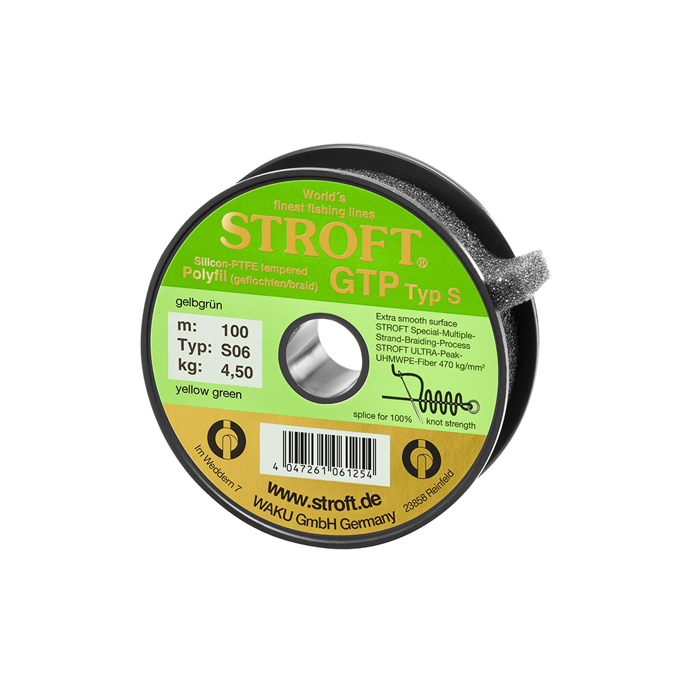 Fir Stroft GTP S, Galben Verde, 0.10mm, 100m