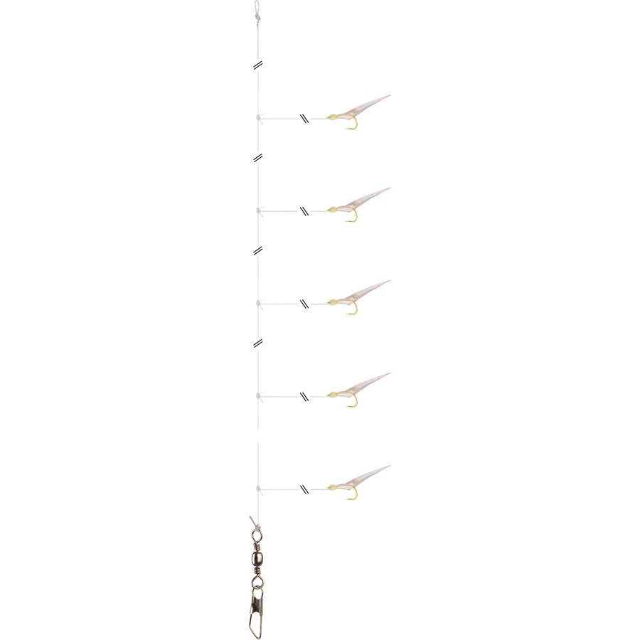 Montura Daiwa GrandWave Herring, Glow, nr.10, 0.40mm, 135cm