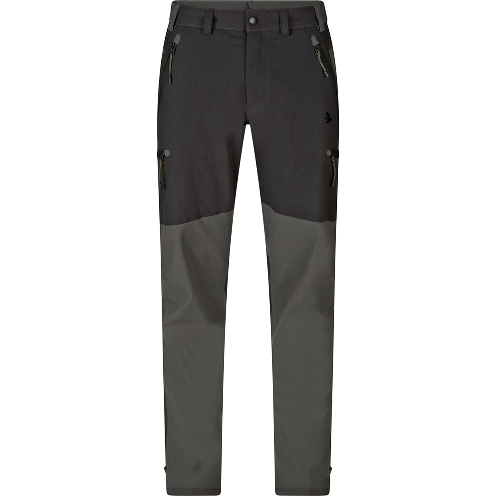Pantaloni Outdoor Stretch Seeland - Black/Grey
