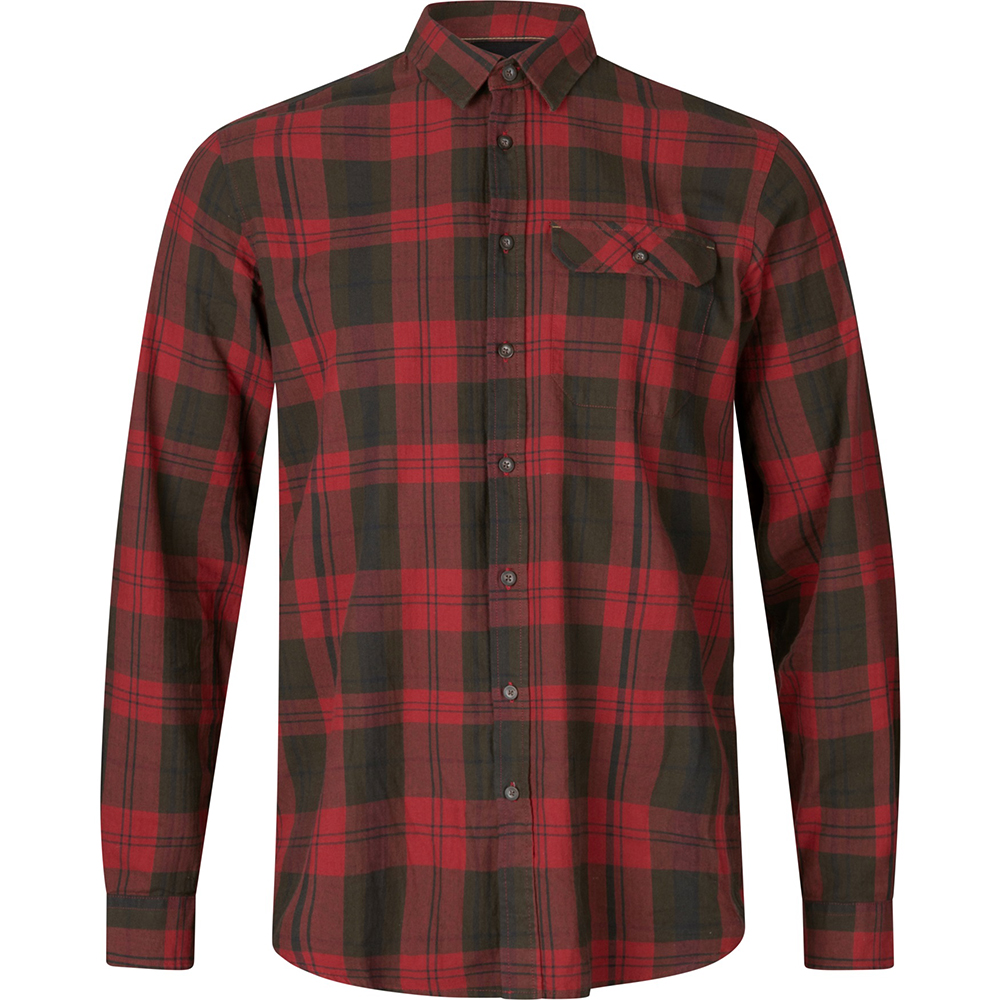 Camasa Highseat Seeland - Red Forest Check