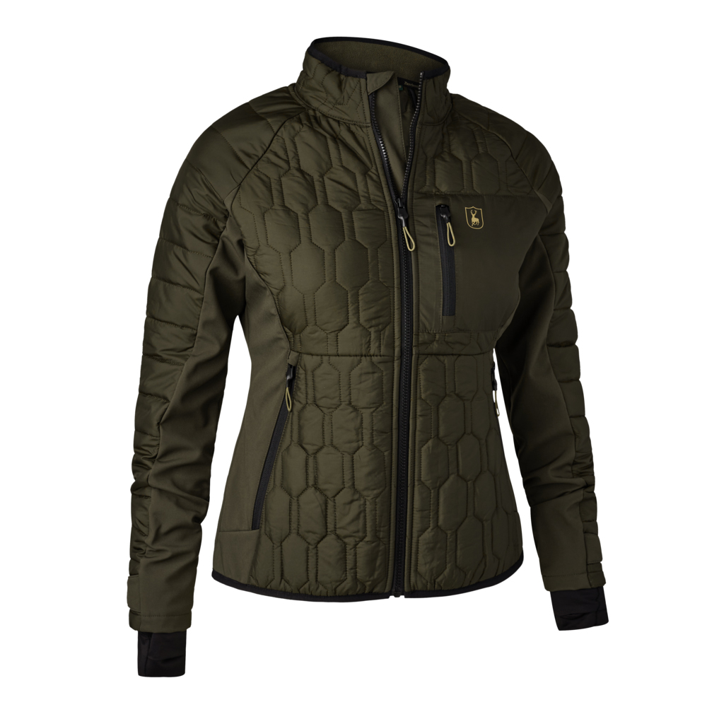 LADY Deerhunter Mossdale Quilted - Forest Green